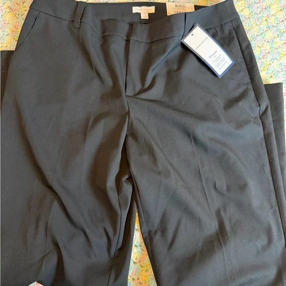 Charter Club Classic Black Pantsuit - Picture 1 of 2